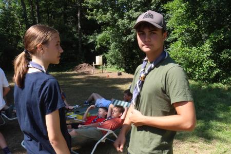 Obisk tabora skavtov iz Ljubljane 07 Foto Ljubo Vukelič